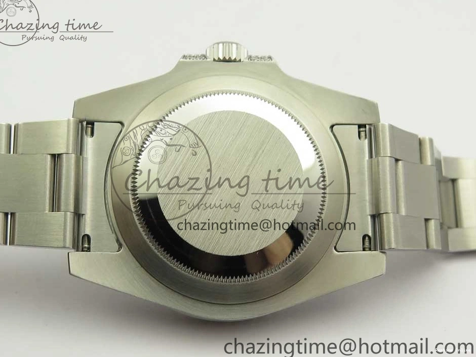 0504 GoAnywhere Submariner Black Diamond Bezel SS GSF Best Edition Black Dial On SS Bracelet A 3270